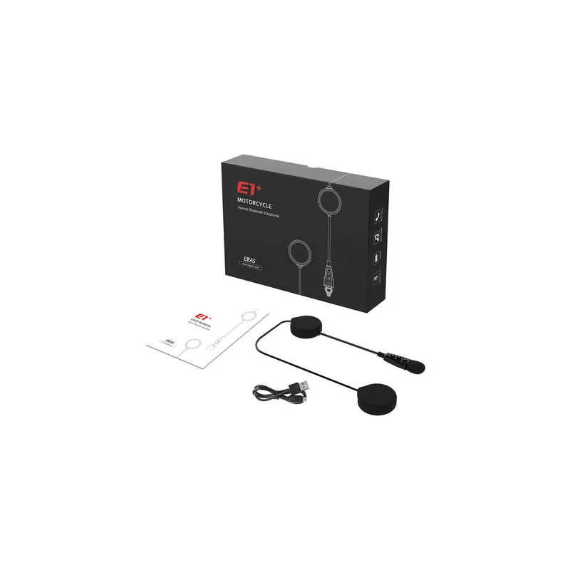 EJEAS E1+ Bluetooth headset for helmets